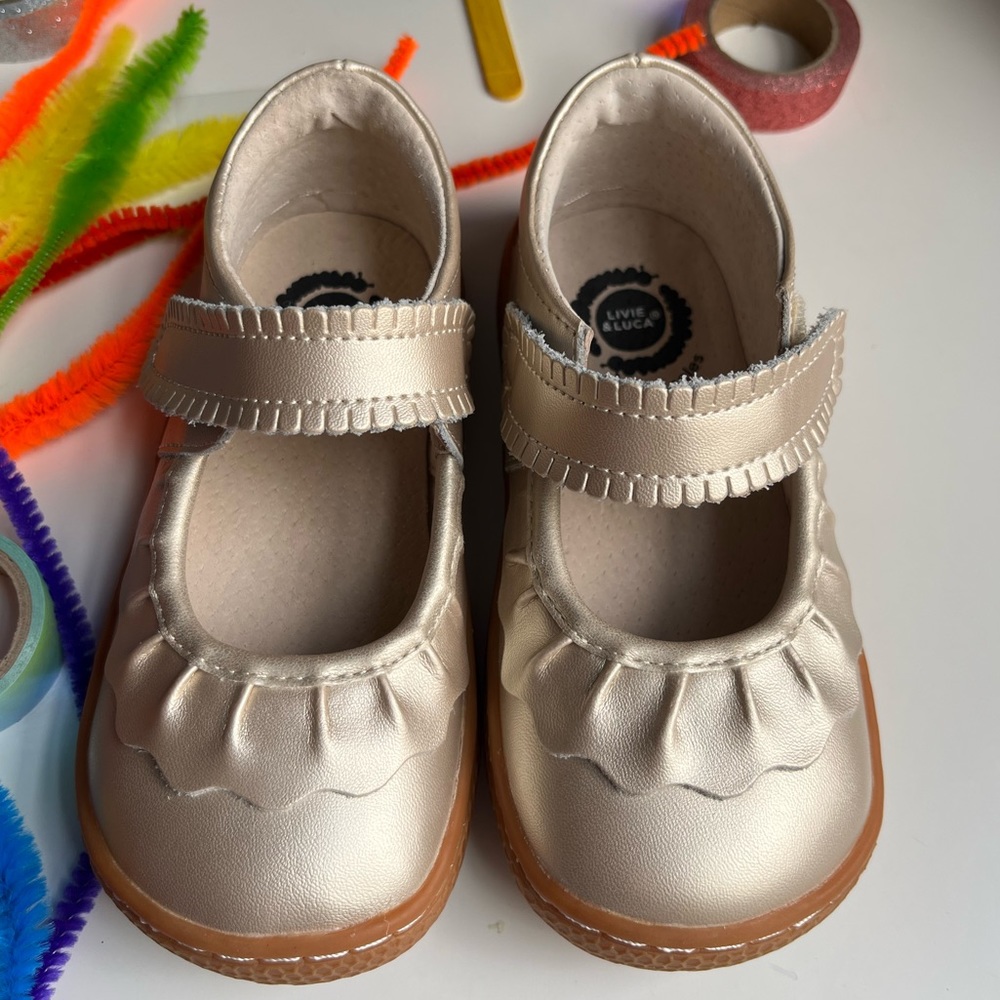 Livie & Luca joyful little soles Ruche classic mary jane